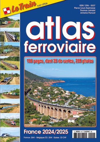 Atlas Ferroviaire France 2024 - 2025