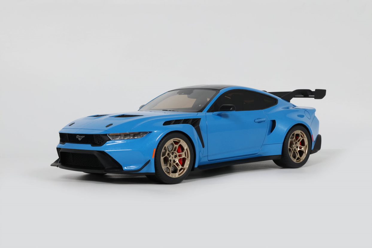 Ford Mustang GTD Grabber blau 1:18