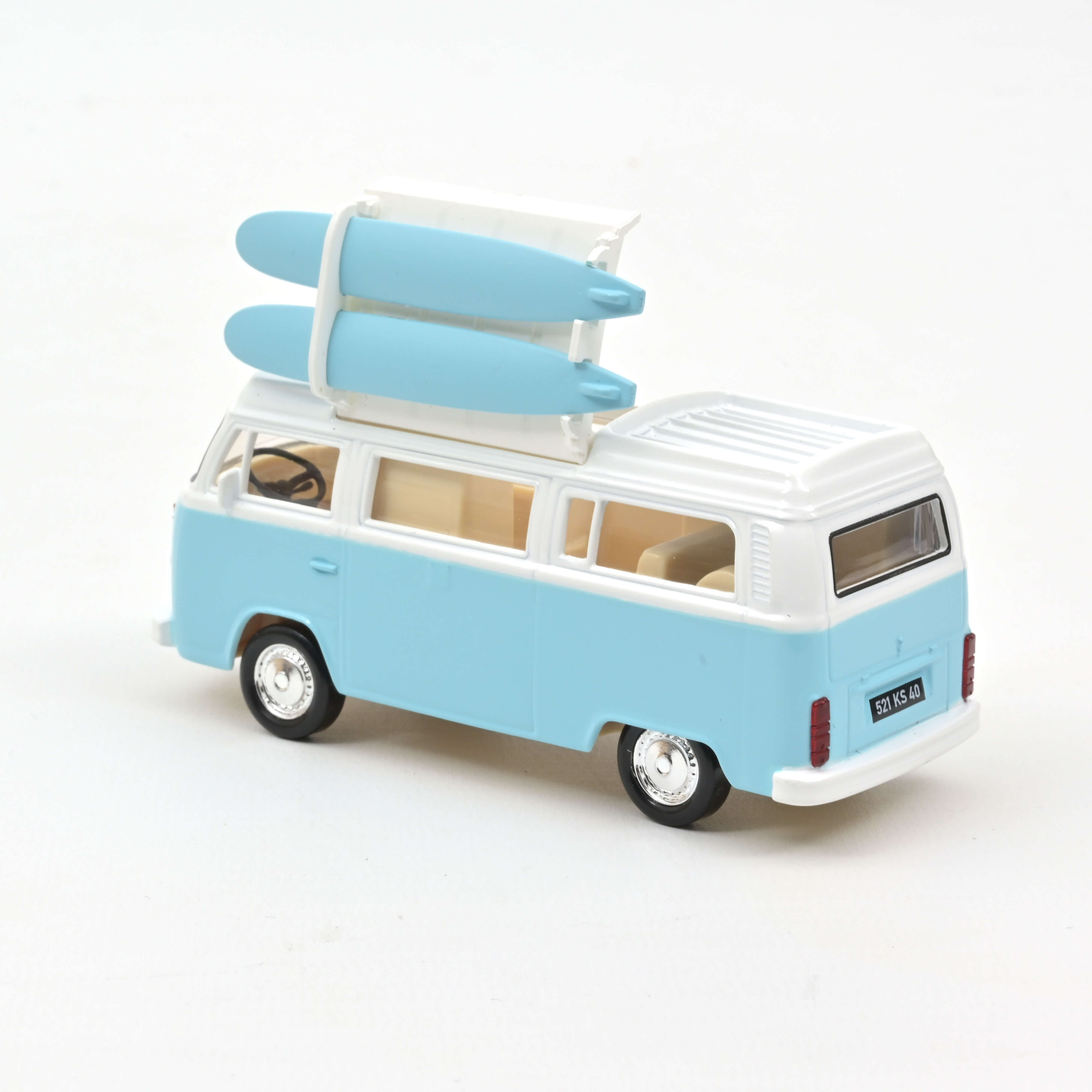 VW T2b camper ´73 blue Jetcar / Jet cars 1:43