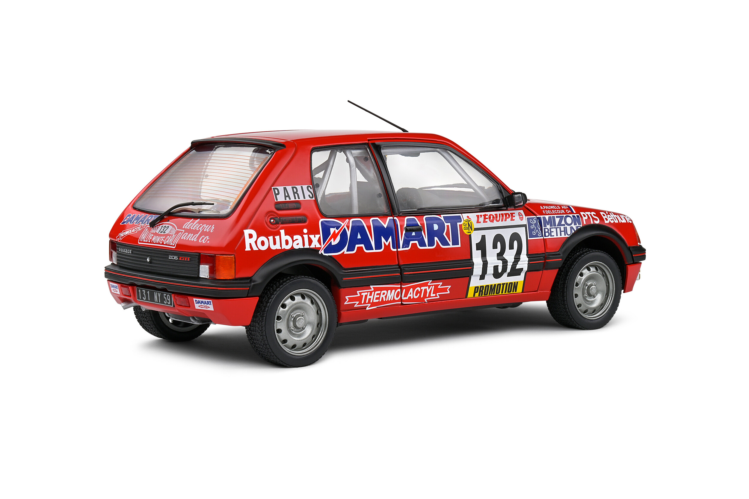 1:18 Peugeot 205 GTI, 1,6L #132