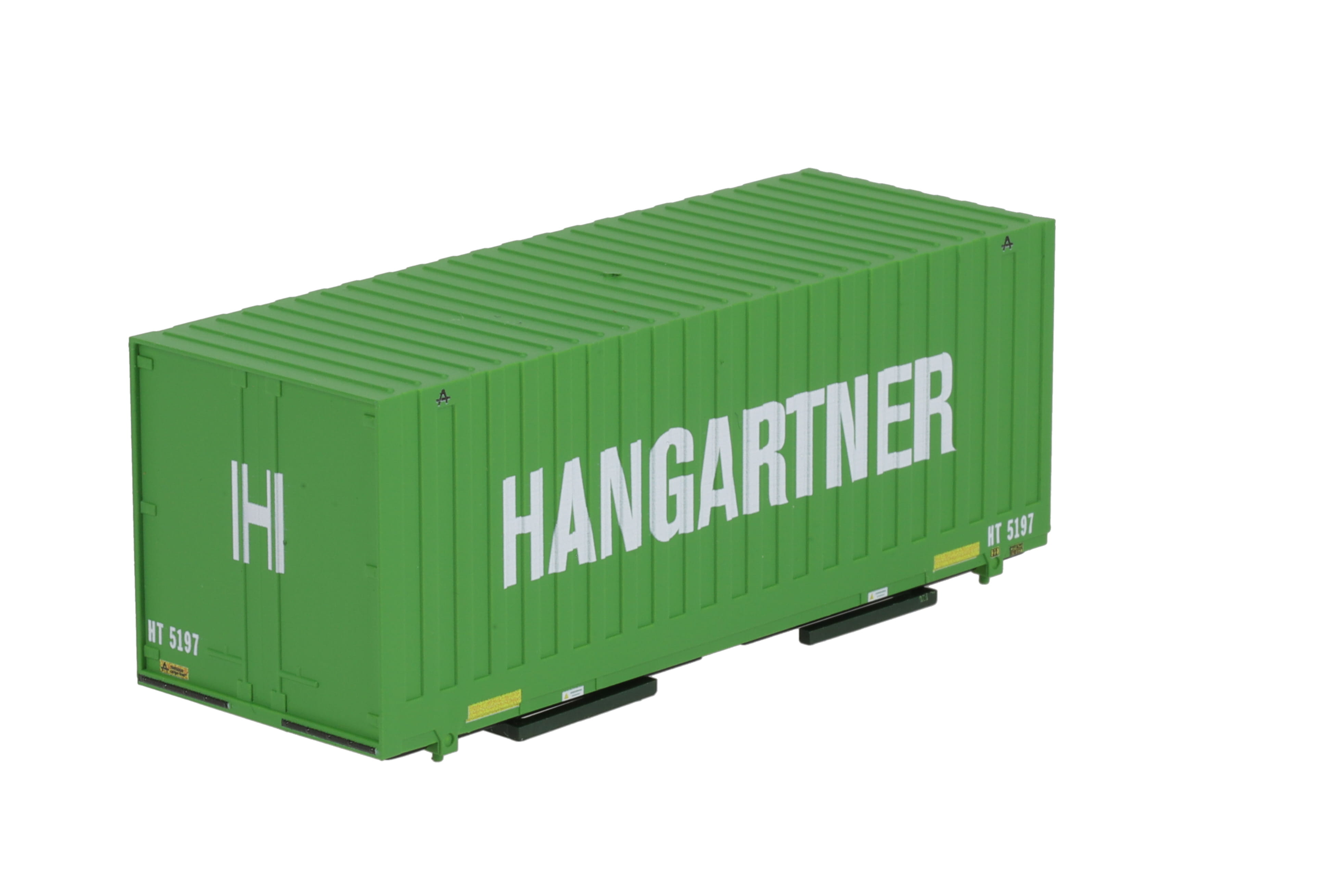 1:87 Container WB-C715 HANGAR Wechselbehälter WB-C 715 Thyssen Cargo-Box, Aufsch