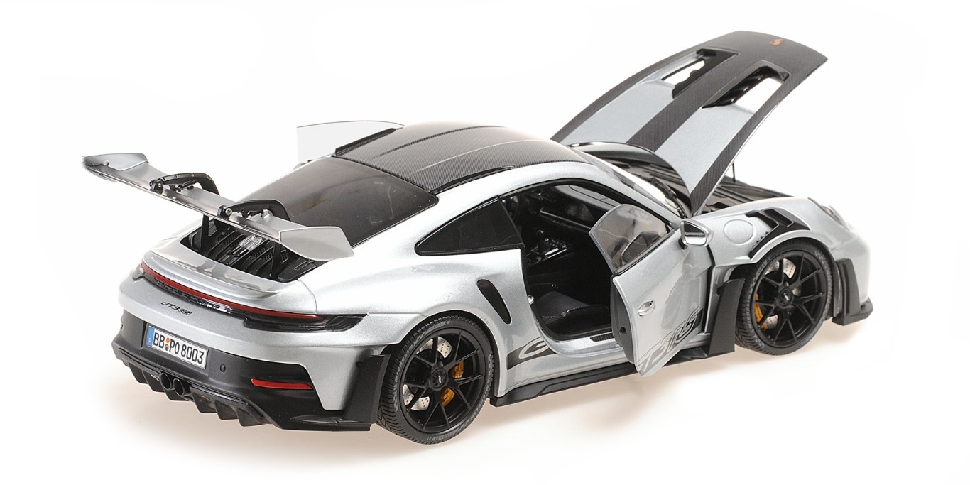 Porsche 911 (992) GT3 RS 2022 silber mit Weissach Paket