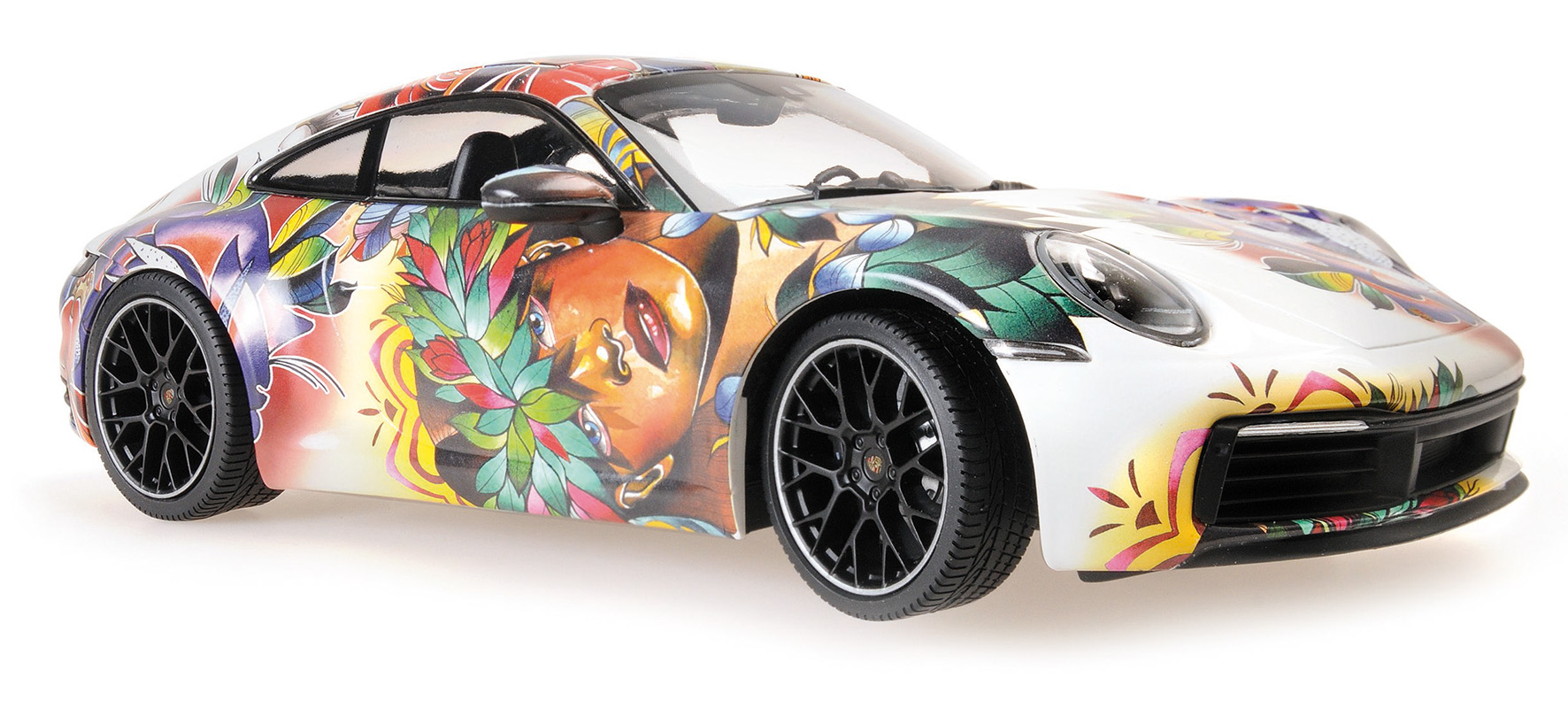 Porsche911 Carr.4S`2019Flower Carrera Flower Design 1:18