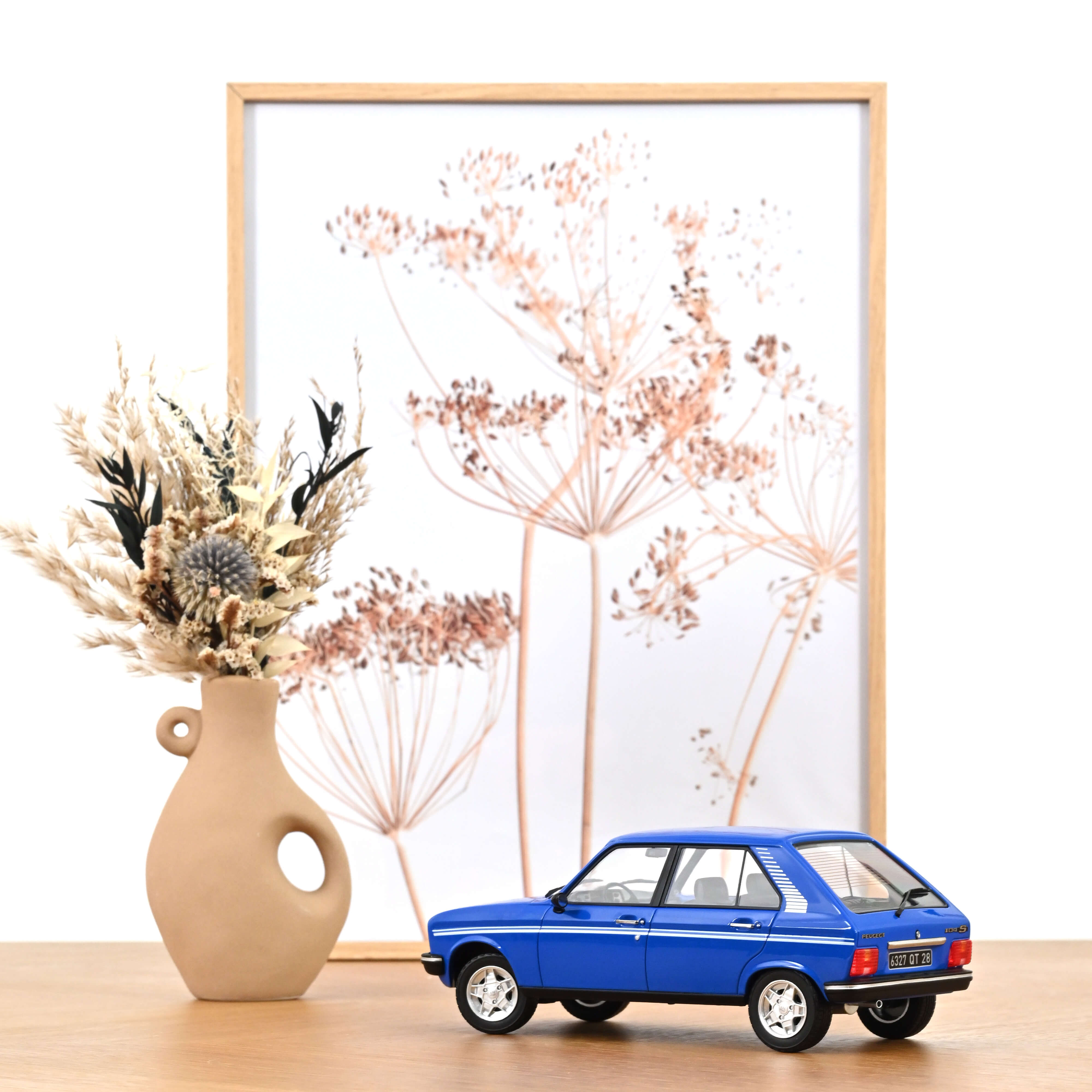 Peugeot 104 S´81 1:18 blau Ibis Blau