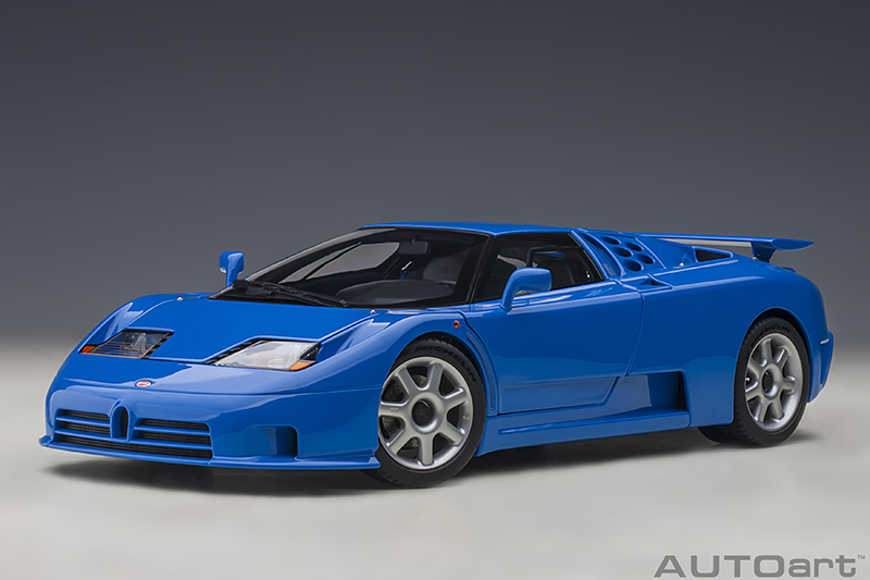 Bugatti EB110SS blau 18