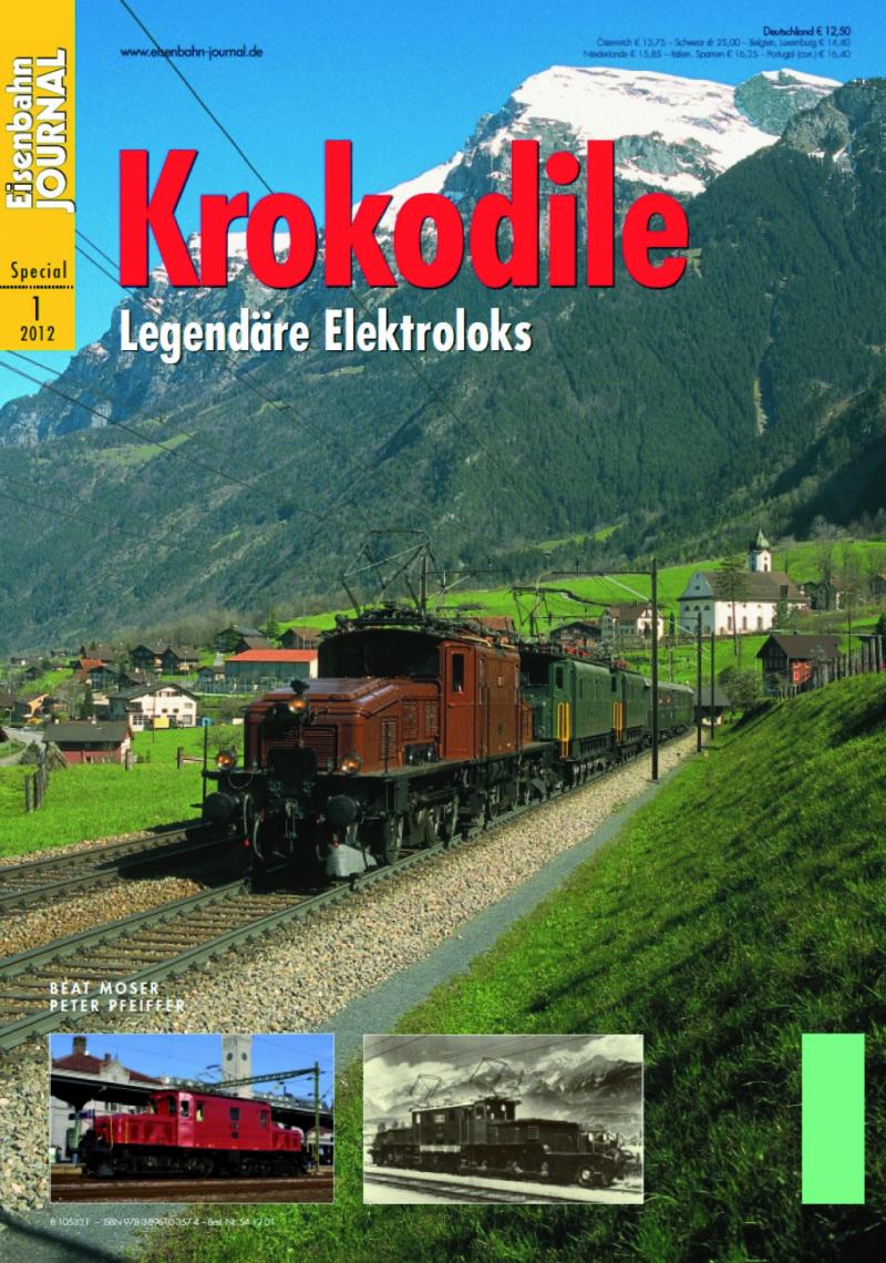 Z Krokodile - legendäre E-Lok SBB, ÖBB, RhB