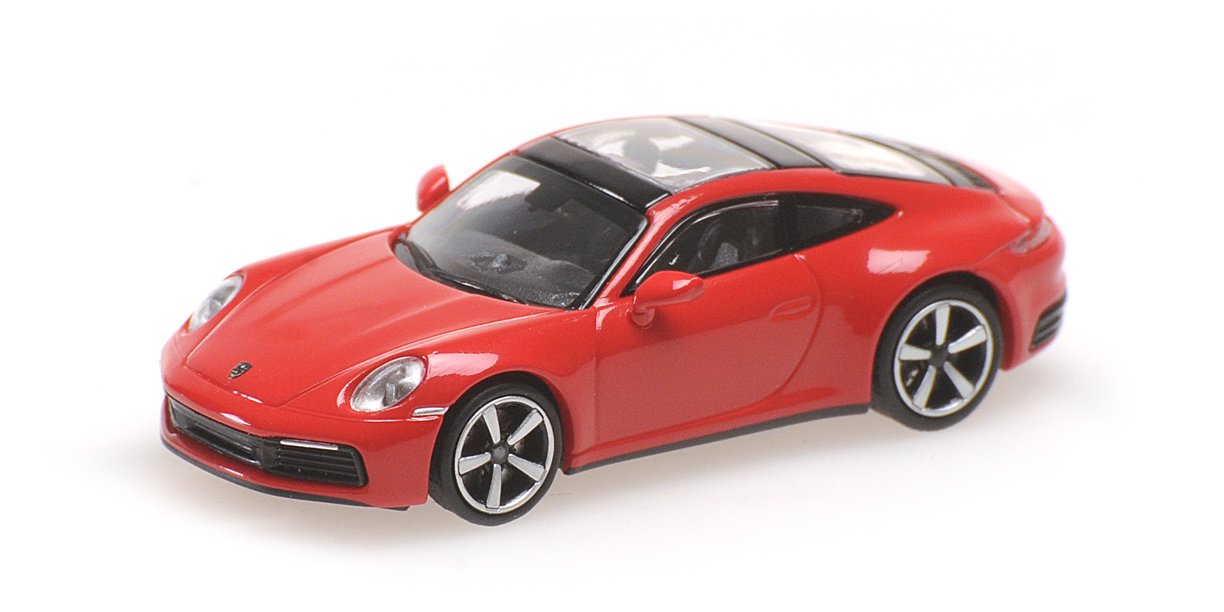 Porsche911(992)Carr.4S`19rot rot `2019 1:87