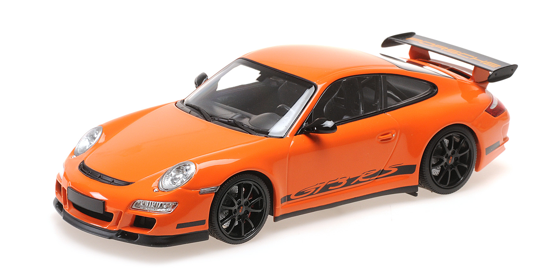 Porsche 911 GT3 RS`2007orange 1:18