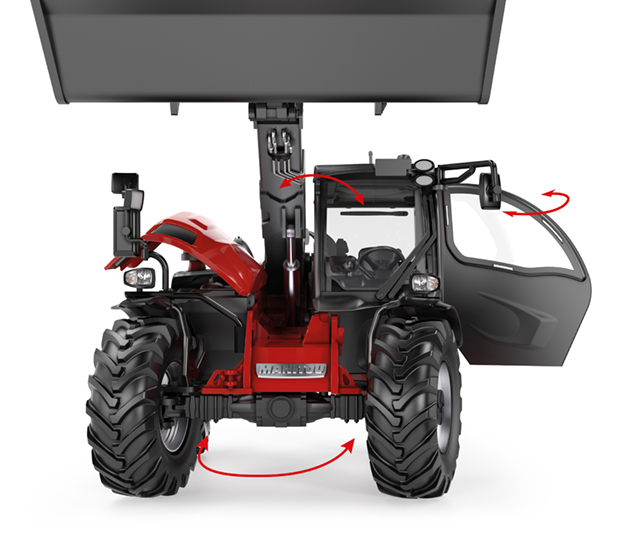 Manitou Teleskoplader MLT 635 Unentbehrlicher Ladehelfer 1:32