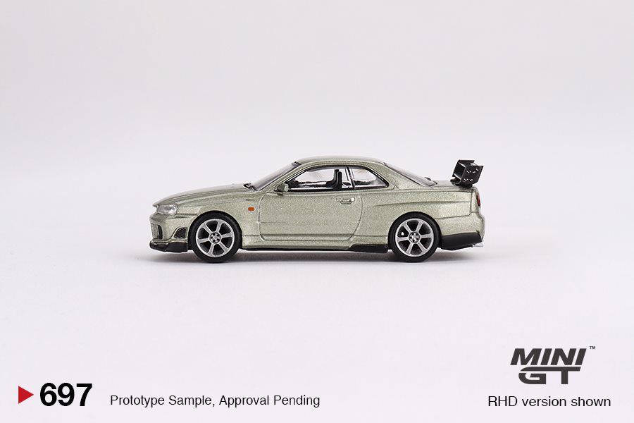 Nissan Skyline GT-R (R34) Tommykaira R-Z grau 1999 1:64