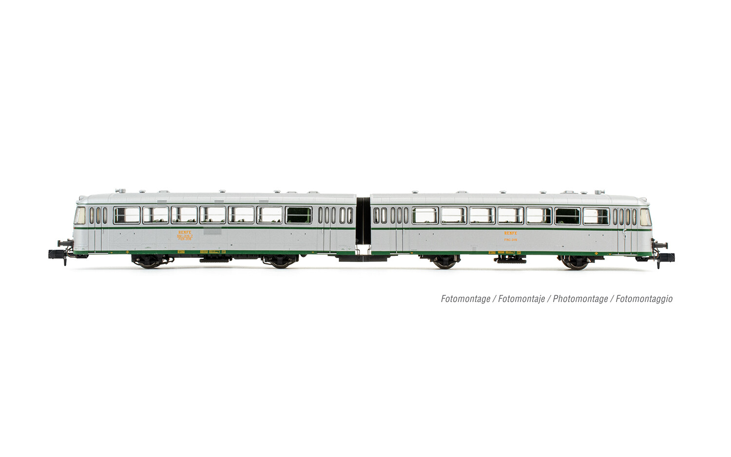 RENFE Dieseltriebwagen 591 Ep.IV DCC Sound