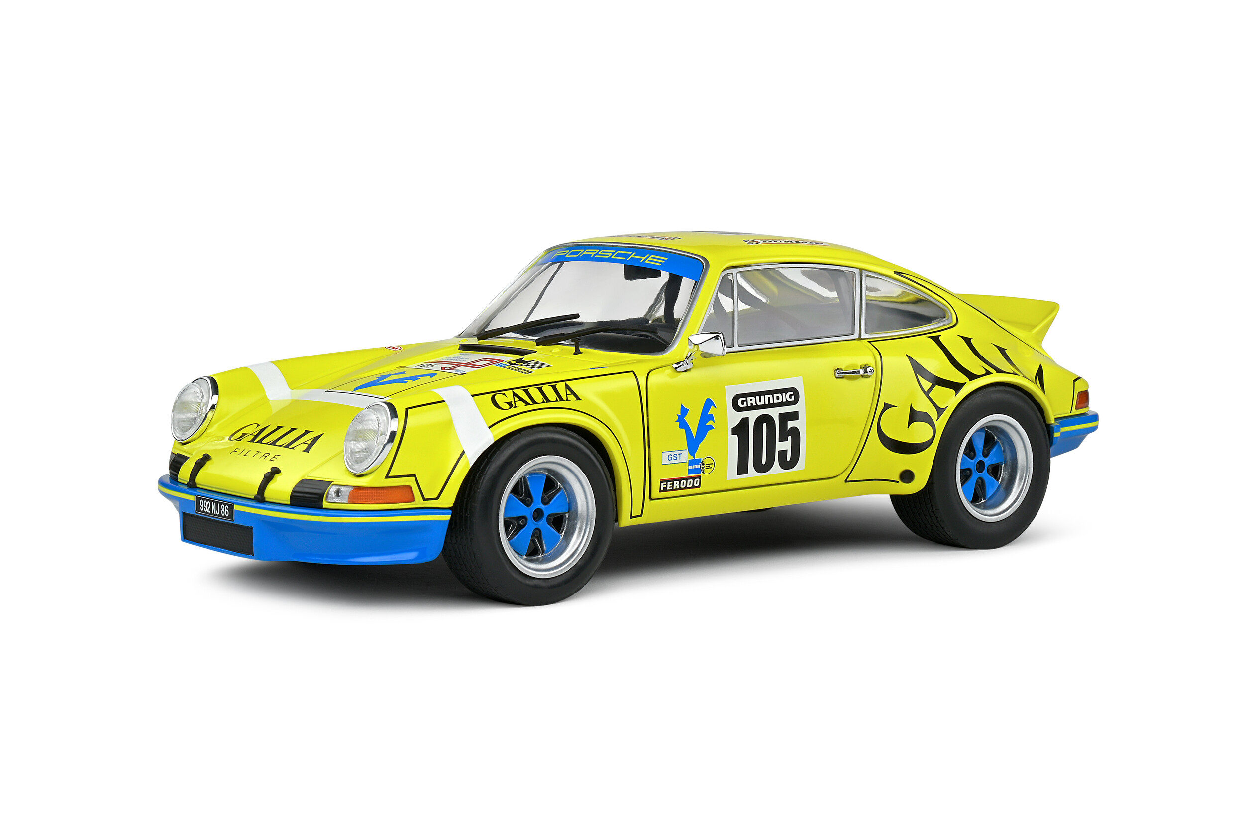 1:18 Porsche 911 RSR gelb 