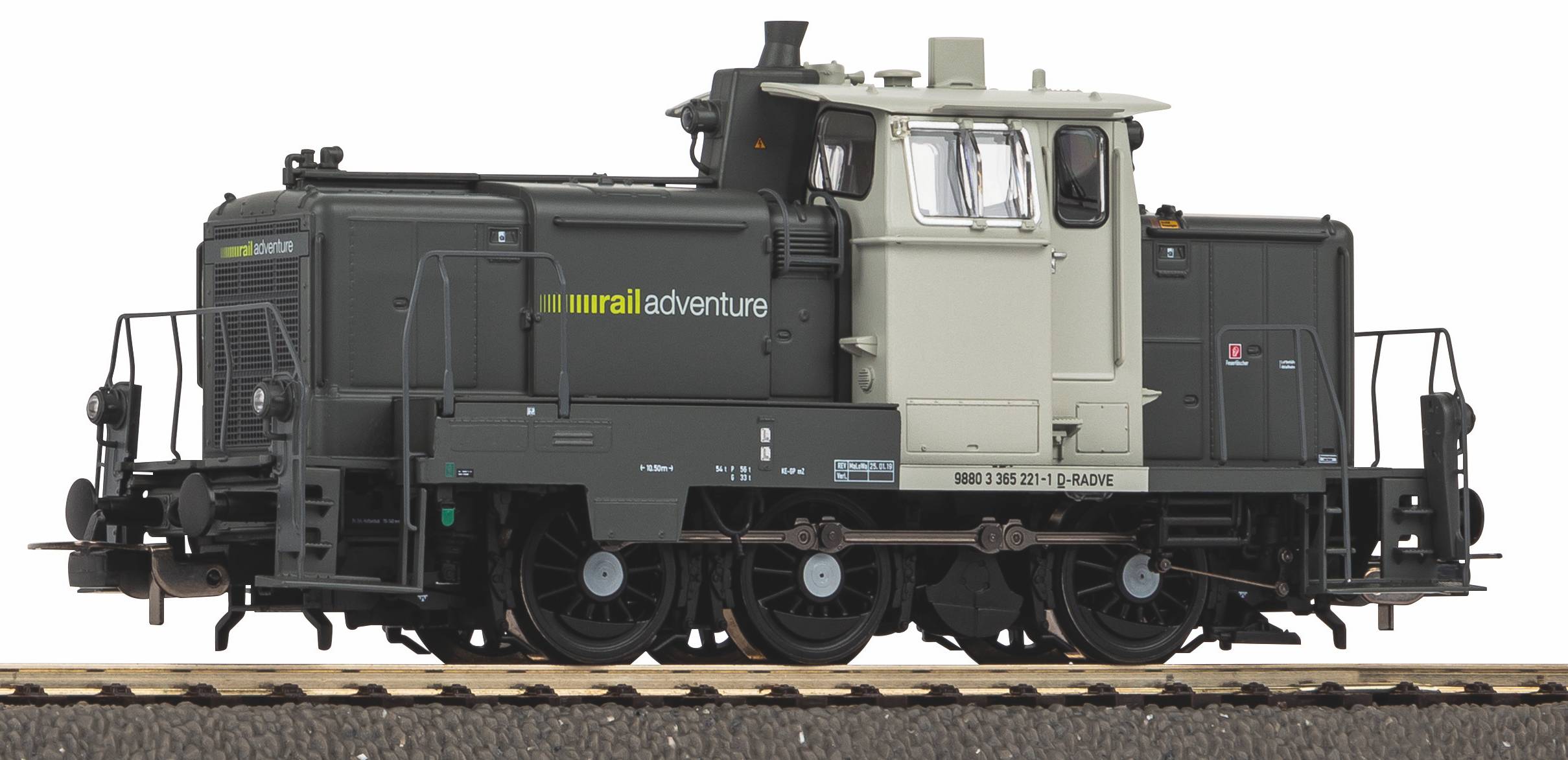 RailAdventure Diesellok BR365 Ep.VI DCC Sound