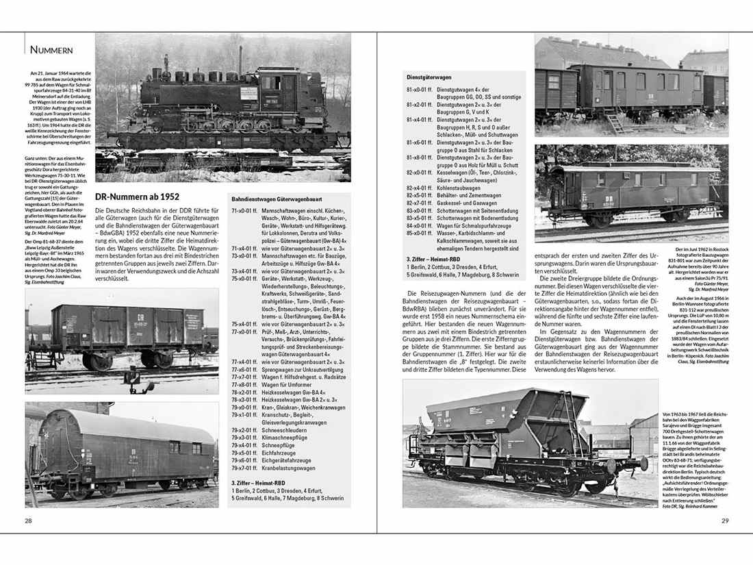 Buch Bahndienst- und Dienstgüterwagen - Band 1 Spezialwagen für jeden Zweck