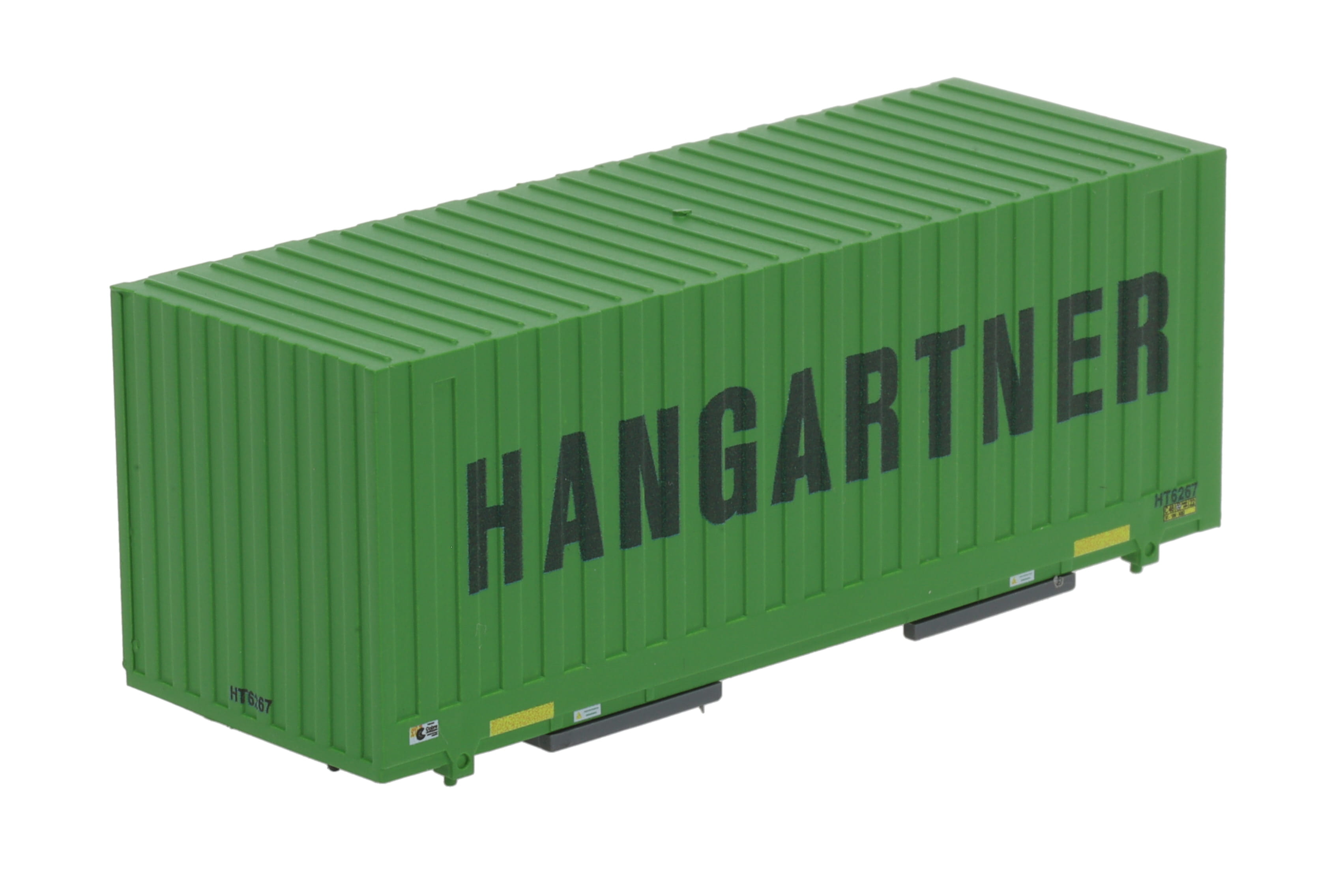 1:87 Container WB-C715 HANGAR Wechselbehälter WB-C 715 Cobra Spu-Wa Box, Aufschr