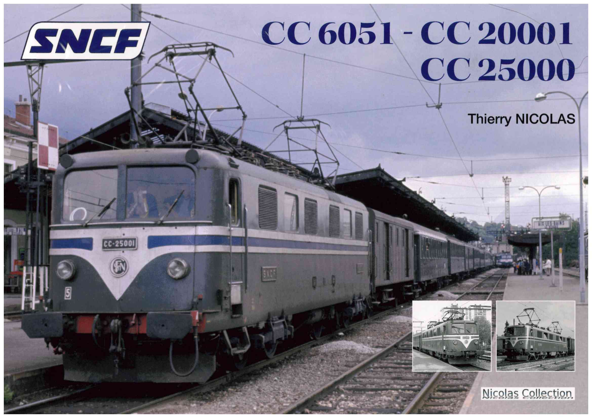 Buch SNCF CC6051 - CC20001 und CC25000