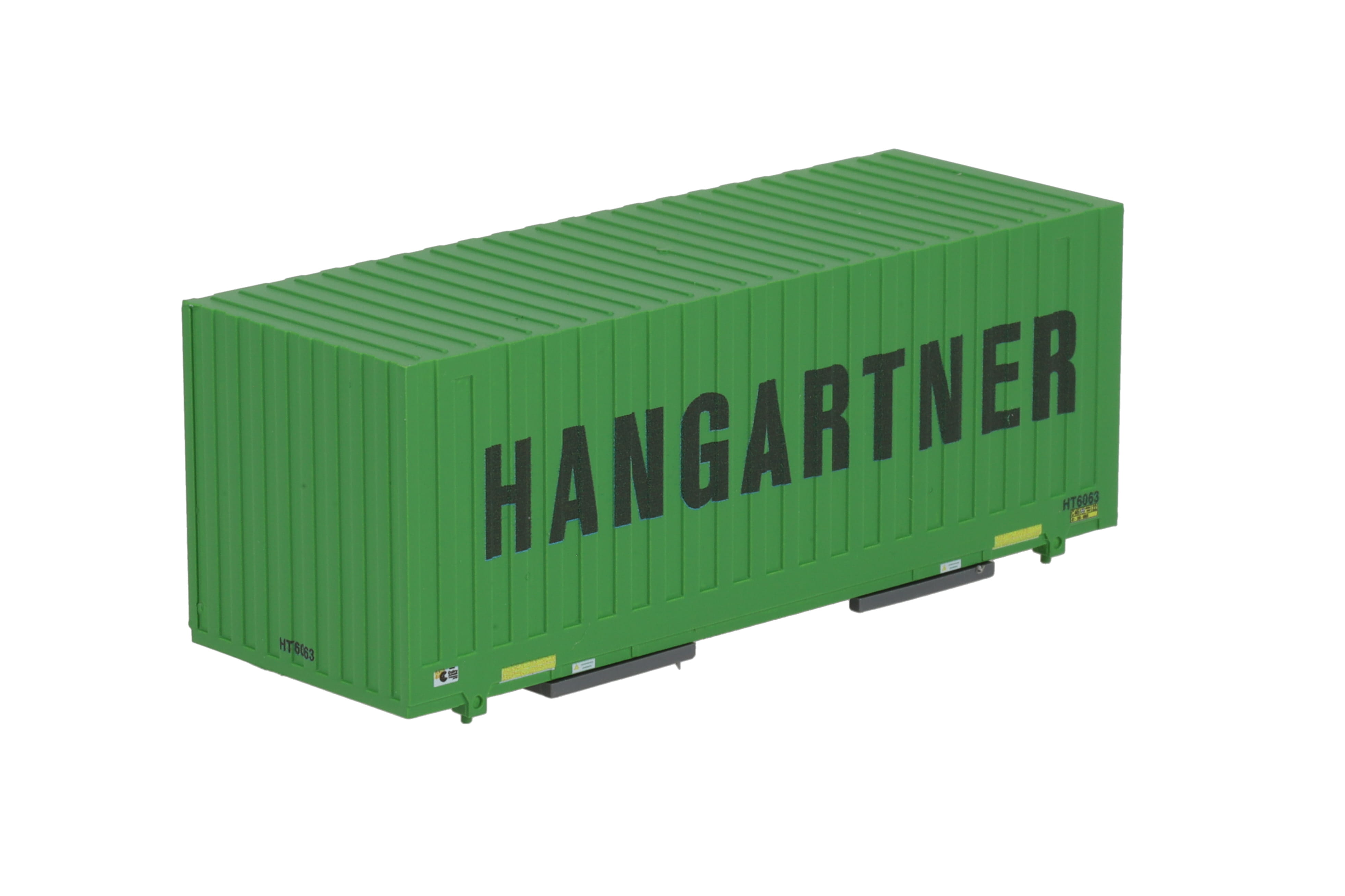 1:87 Container WB-C715 HANGAR Wechselbehälter WB-C 715 Cobra Spu-Wa Box, Aufschr