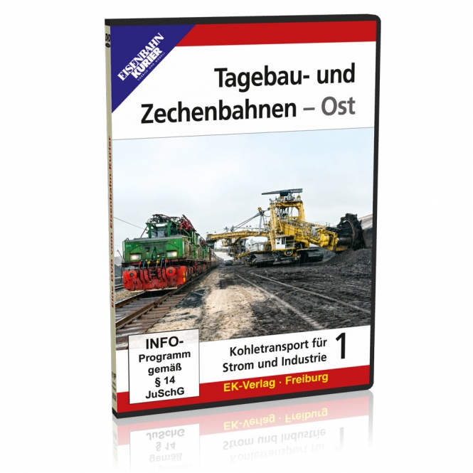 DVD Tagebau- und Zechenbahnen Ost - Kohletransport für Strom und Industrie