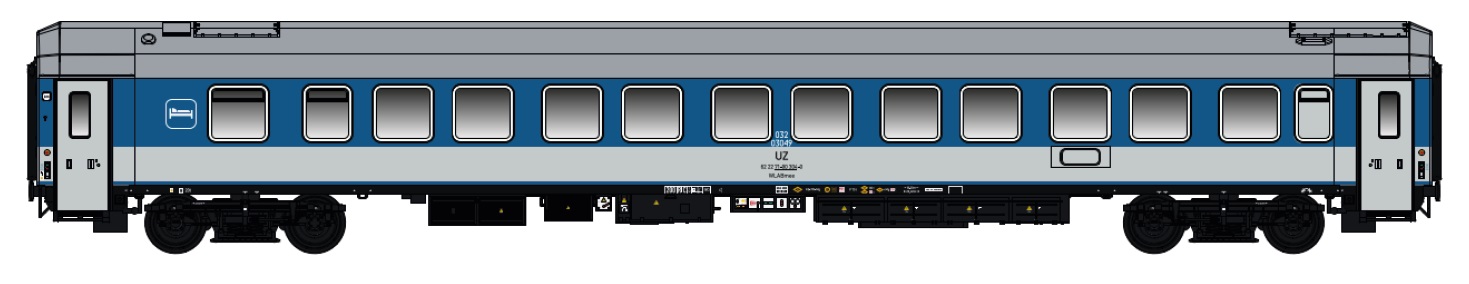 UZ Schlafwagen 1./2. Kl. Ep.V WLABmee