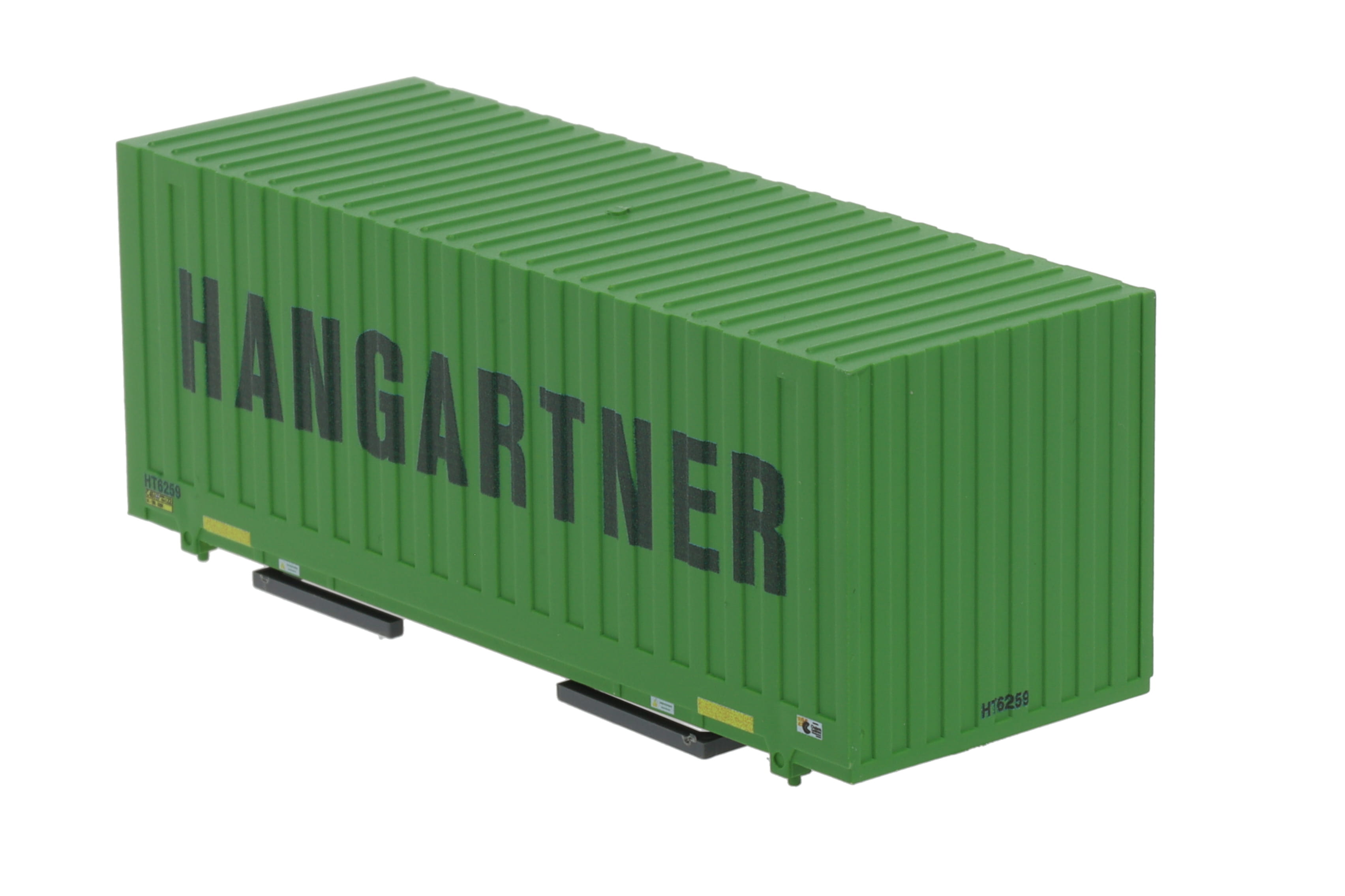 1:87 Container WB-C715 HANGAR Wechselbehälter WB-C 715 Cobra Spu-Wa Box, Aufschr