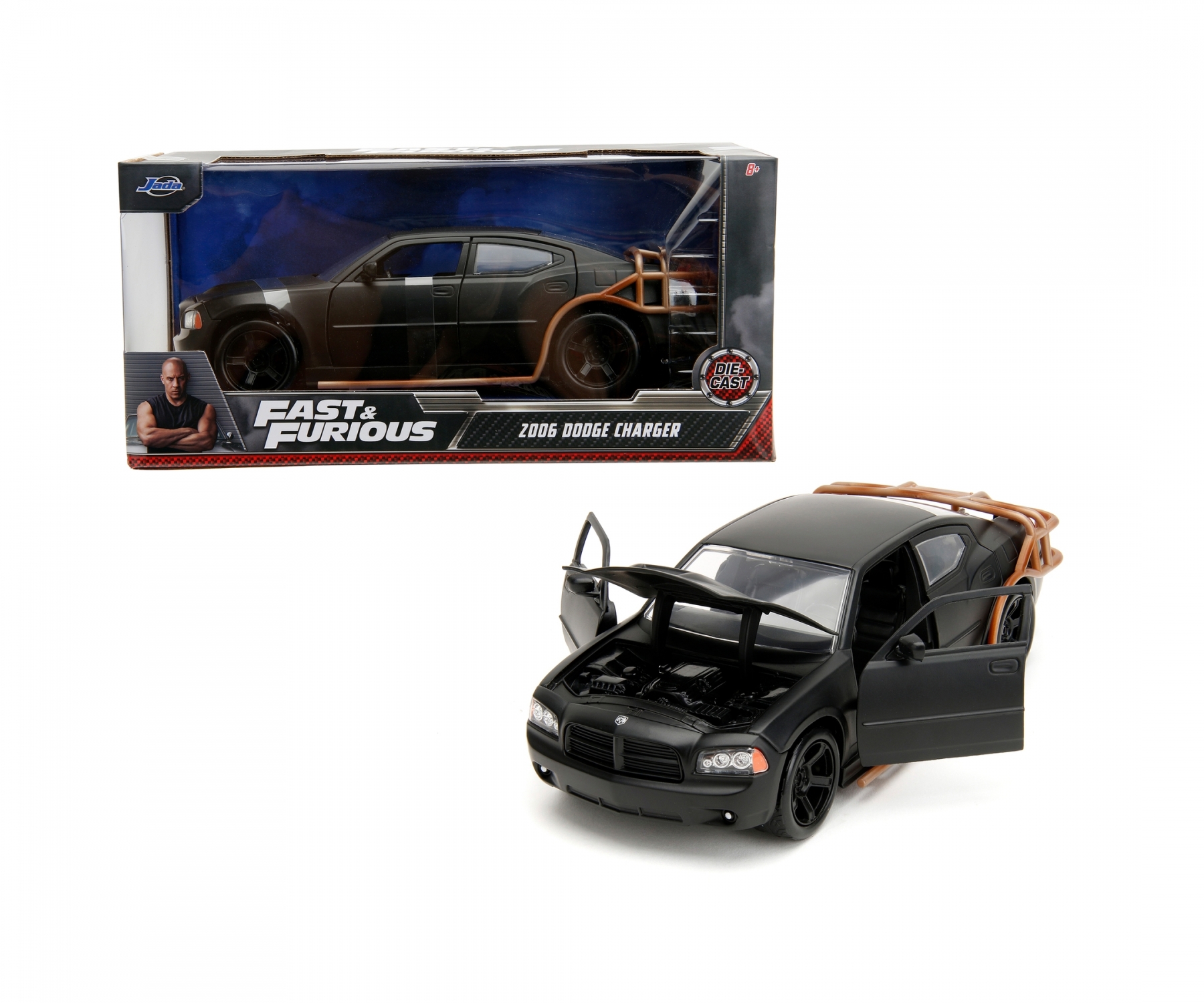 Fast & Furious Dodge Charger Heist Car 1:24