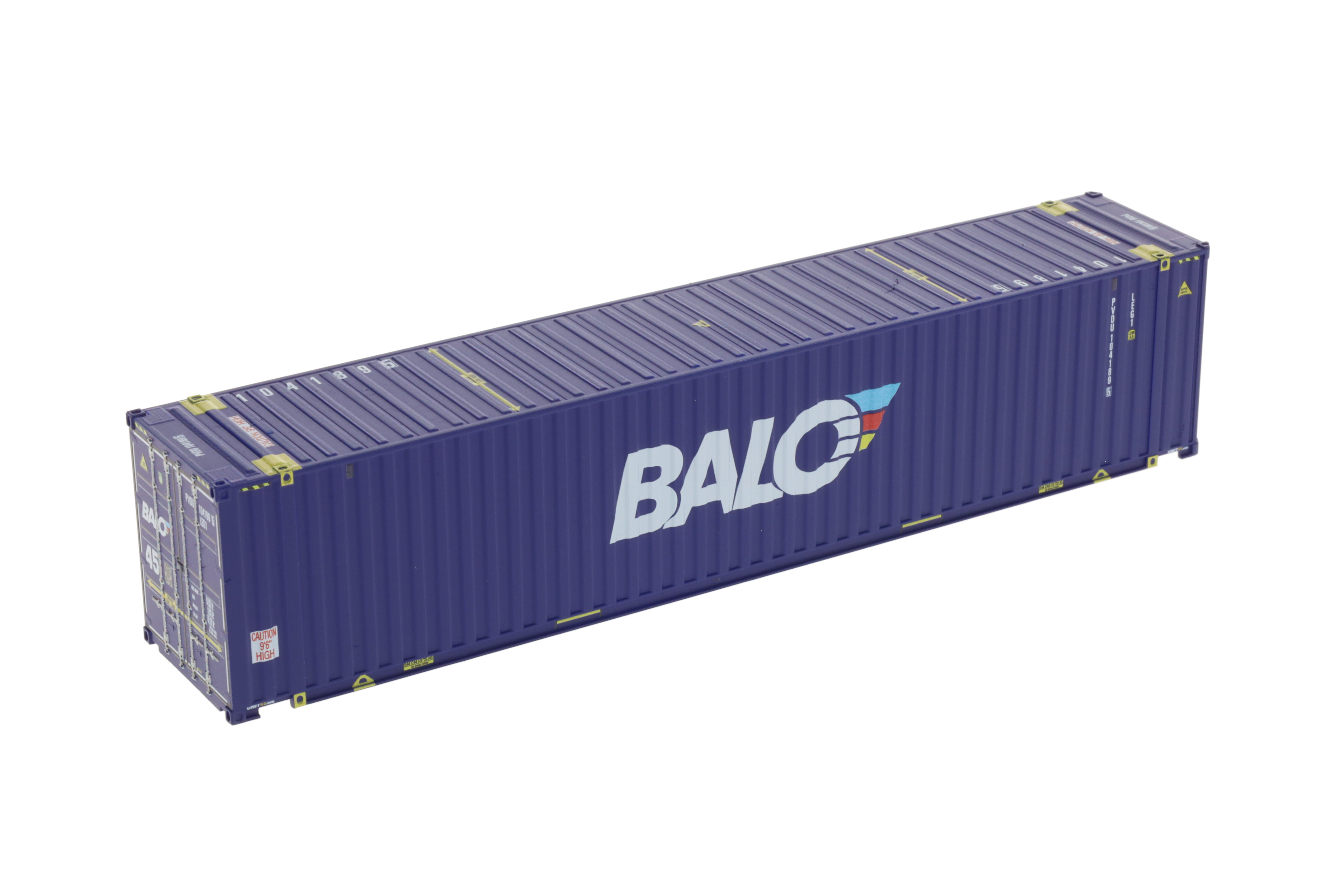 1:87 45´ Container BALO WB-A HC (Euro), # PVDU 104189