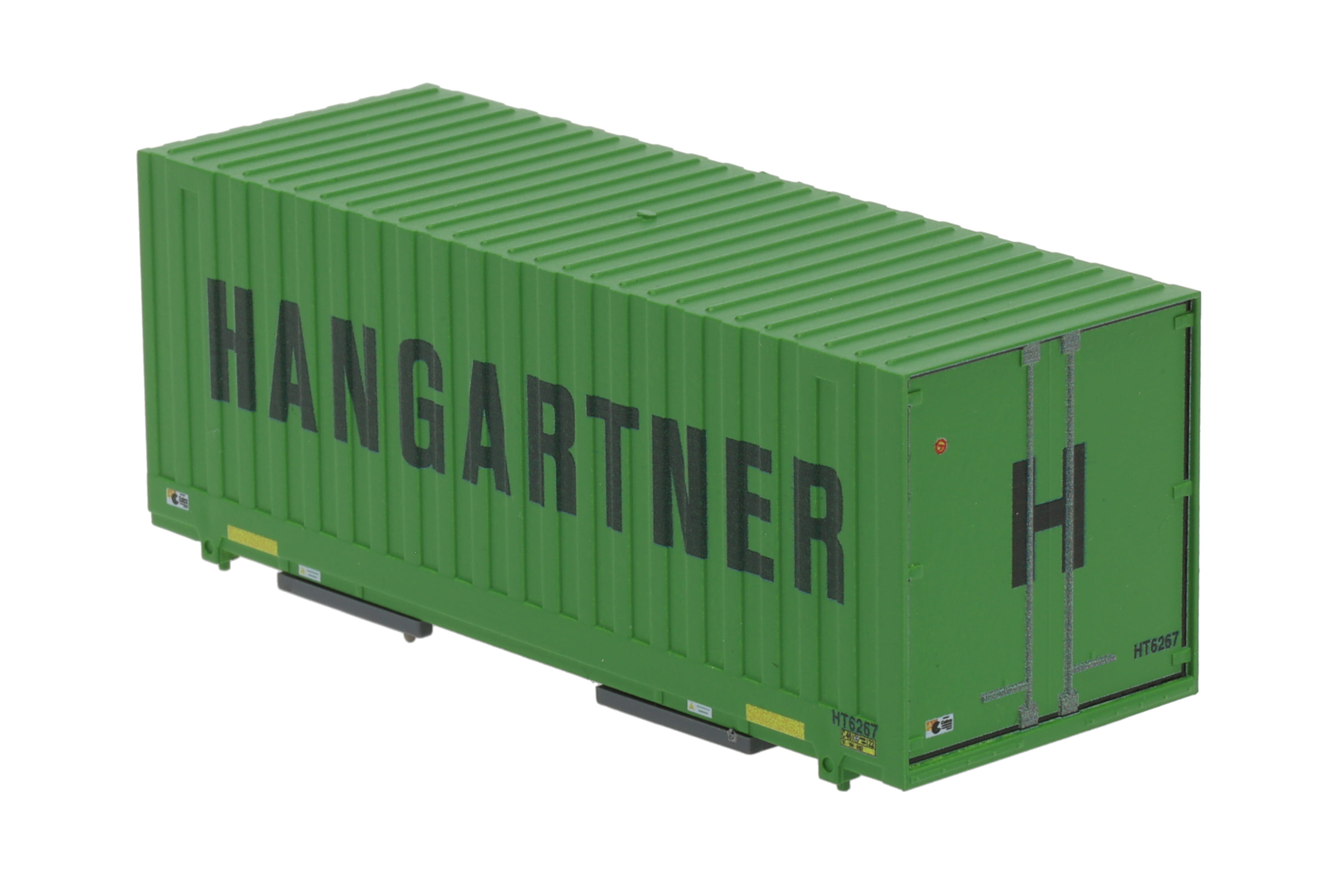 1:87 Container WB-C715 HANGAR Wechselbehälter WB-C 715 Cobra Spu-Wa Box, Aufschr