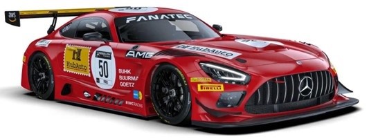 Dig124 Mercedes AMG TG3 #50 Spa 21 "Rote Sau" Limited Edition 2024