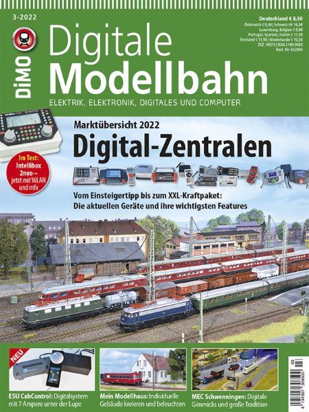 Z Digitale Modellbahn 3/2022 Digitalkonzepte - so finden Sie Ihre ideale Lösung